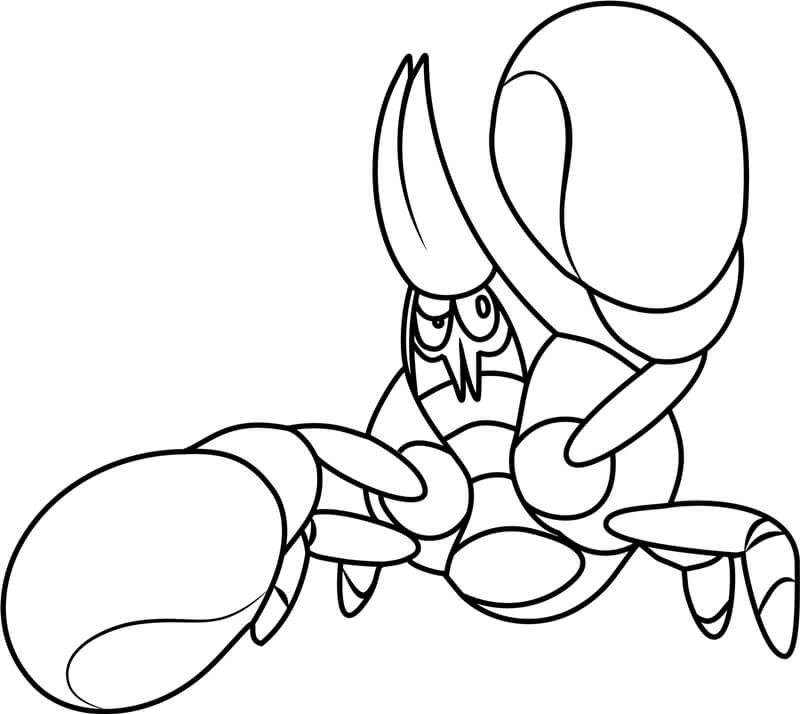 Crabrawler Värityskuva