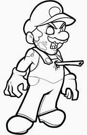 Mario Zombie Värityskuva
