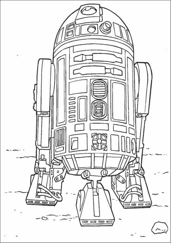 R2-D2 Värityskuva