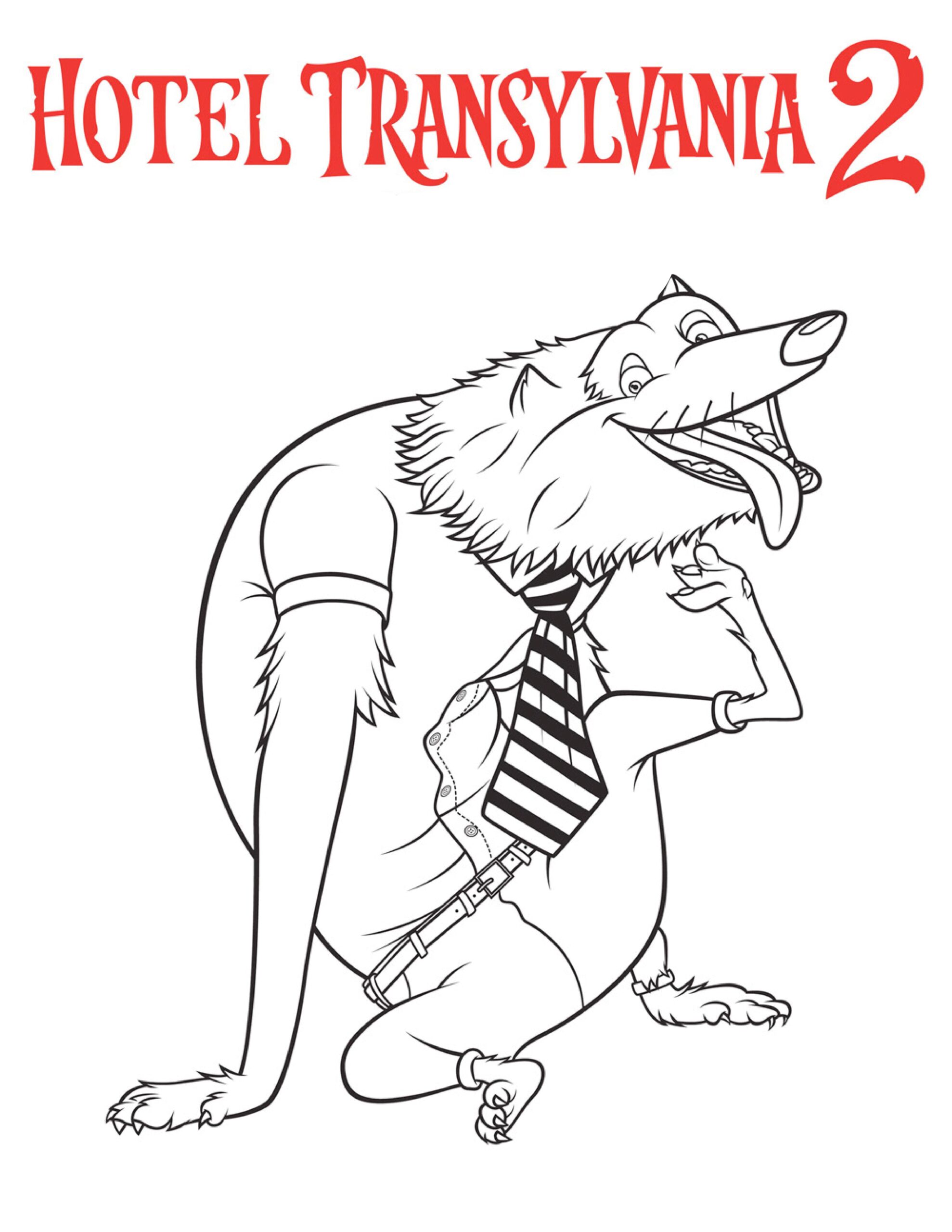 Wayne Hotel Transylvania Värityskuva