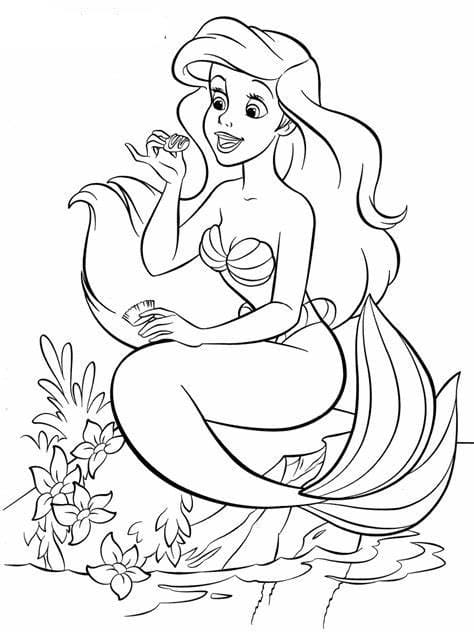 Pieni Merenneito coloring page