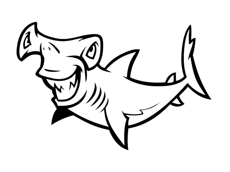 Evil Hammerhead Shark Värityskuva