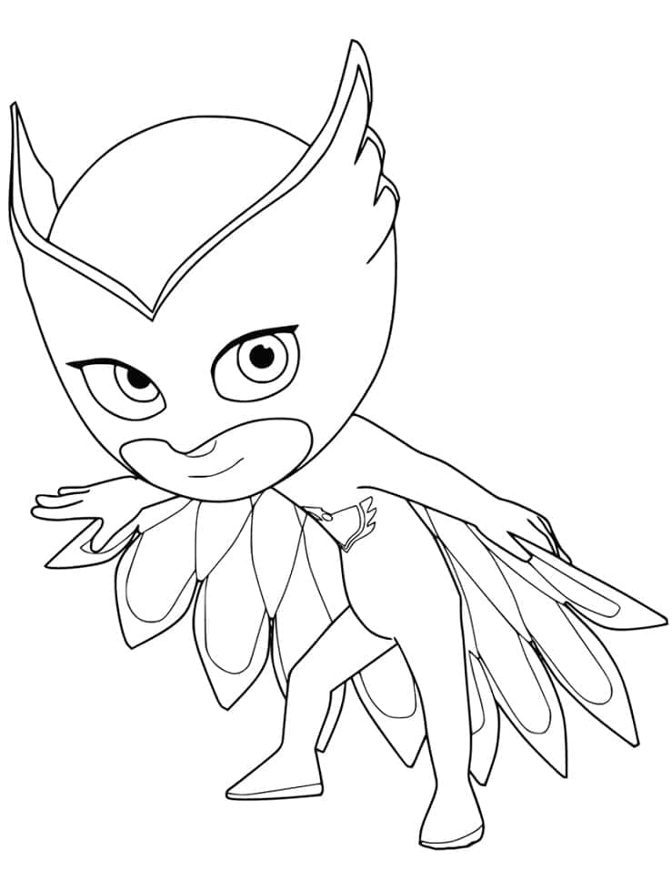 Owlette Värityskuva