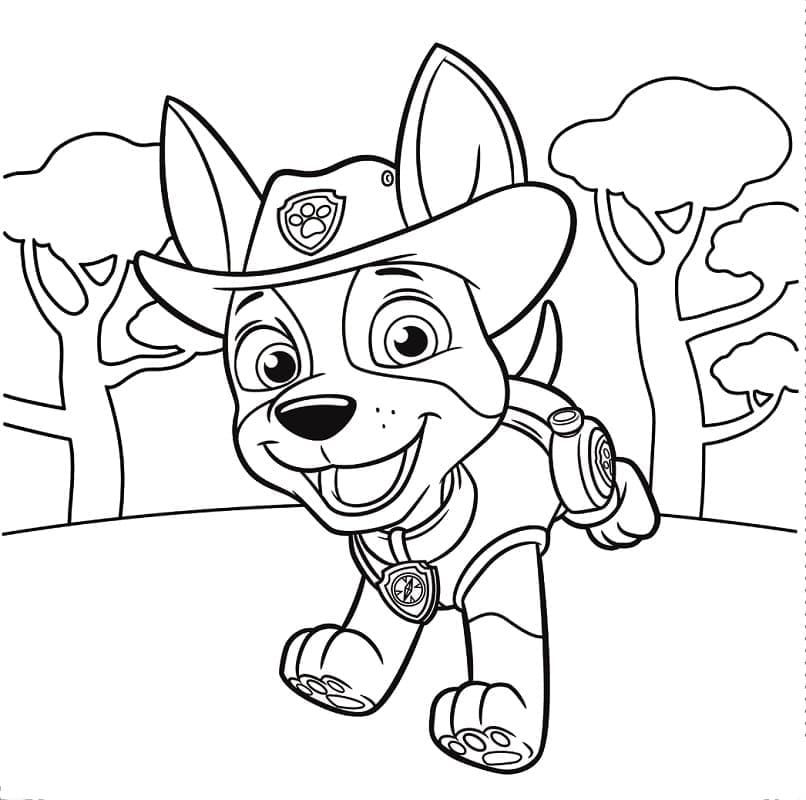 Paw Patrol -Seurantalaite Värityskuva