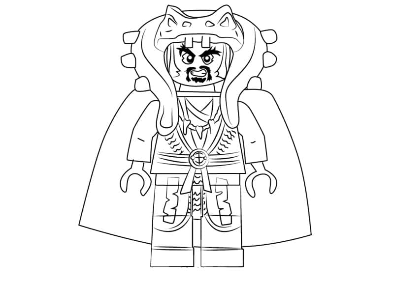 Chen Lego Ninjago Värityskuva