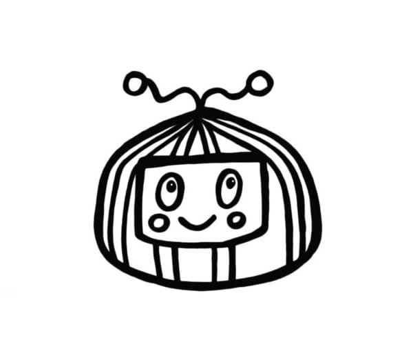 Cocomelon Logo Värityskuva