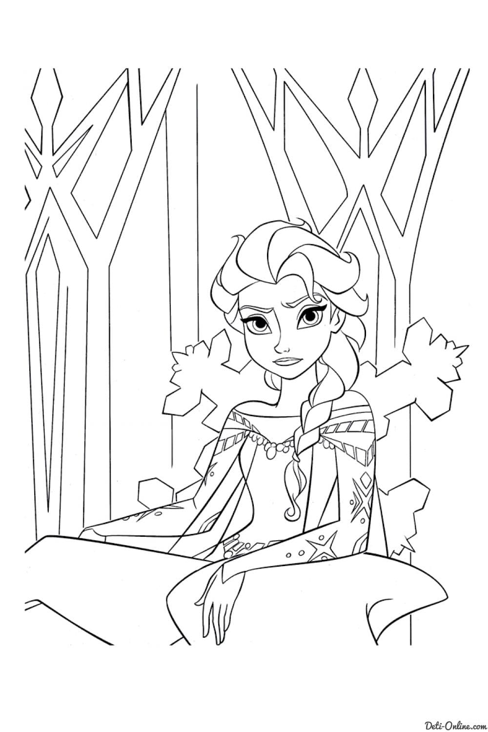 Disney Frozen Elsa Värityskuva