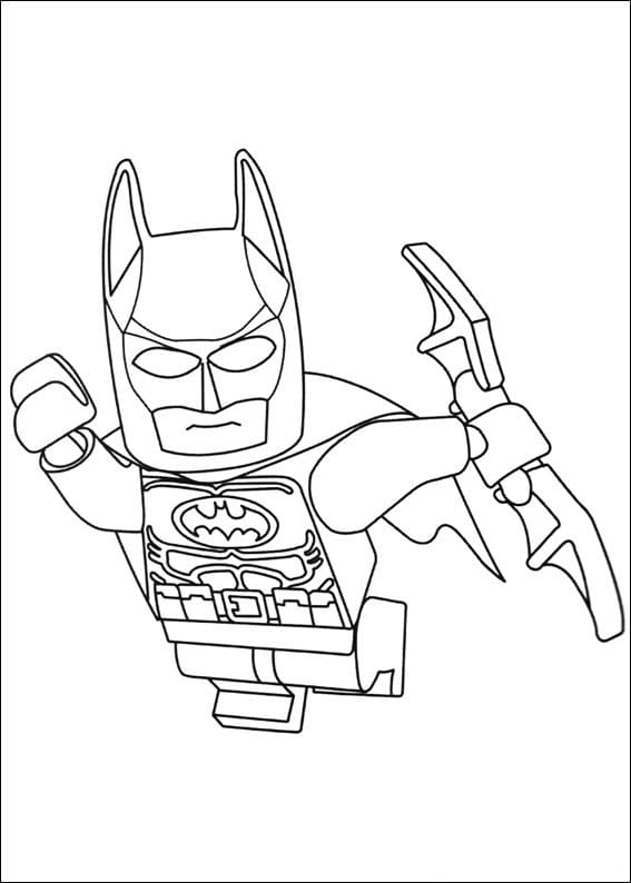 Ilmainen Lego Batman Värityskuva