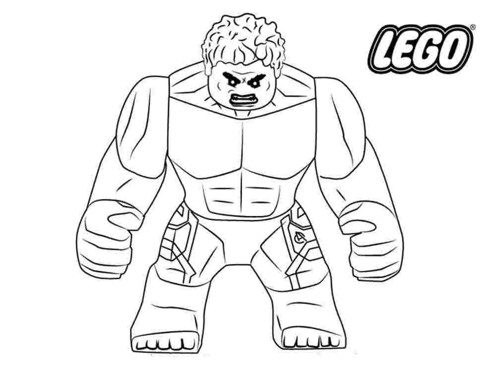 Ilmainen Lego Hulk Värityskuva