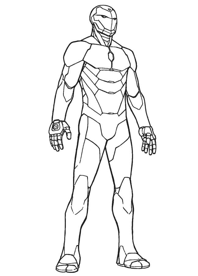 Iron Man Armor Värityskuva