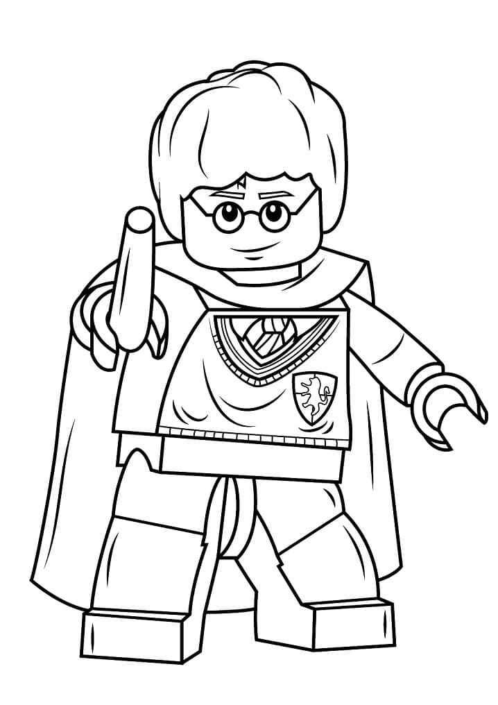 Lego Harry Potter -lelu Värityskuva