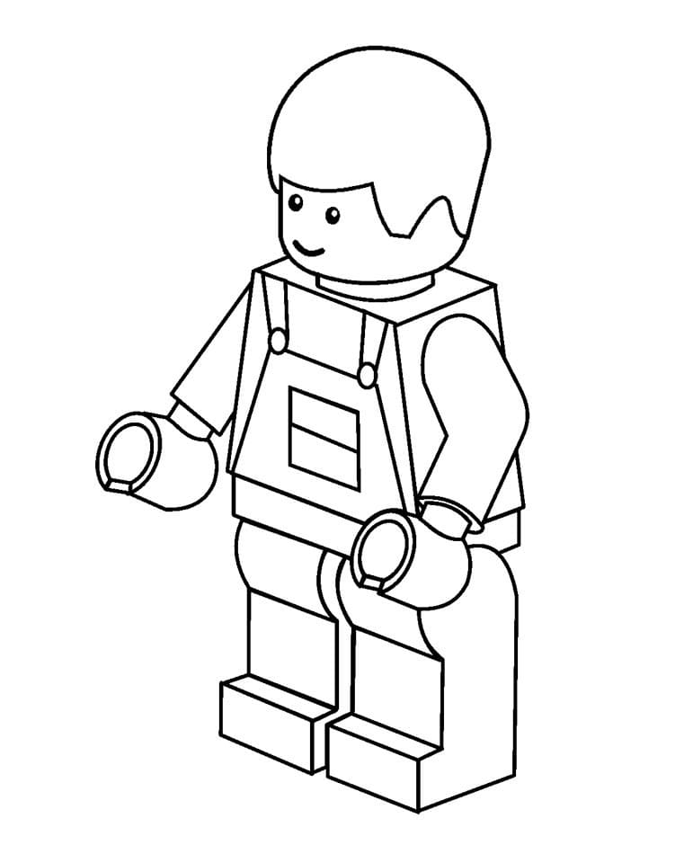 Lelu Lego Värityskuva