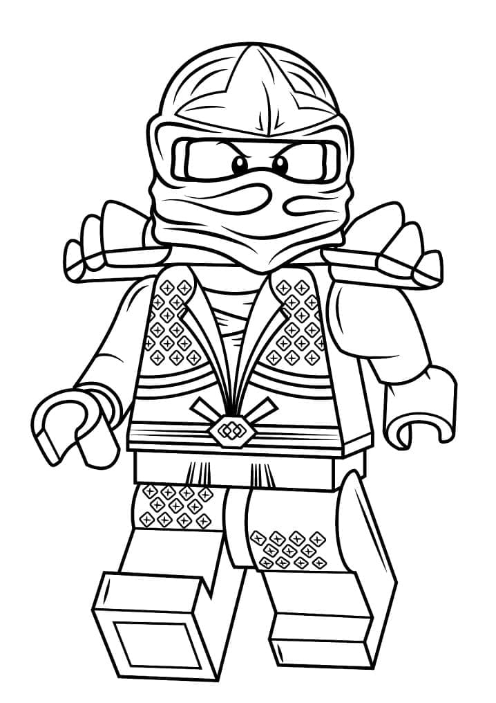 Lloyd Lego Ninjago Värityskuva