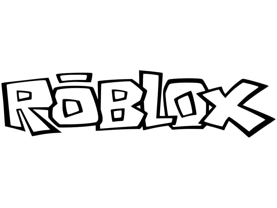 Logo Roblox Värityskuva