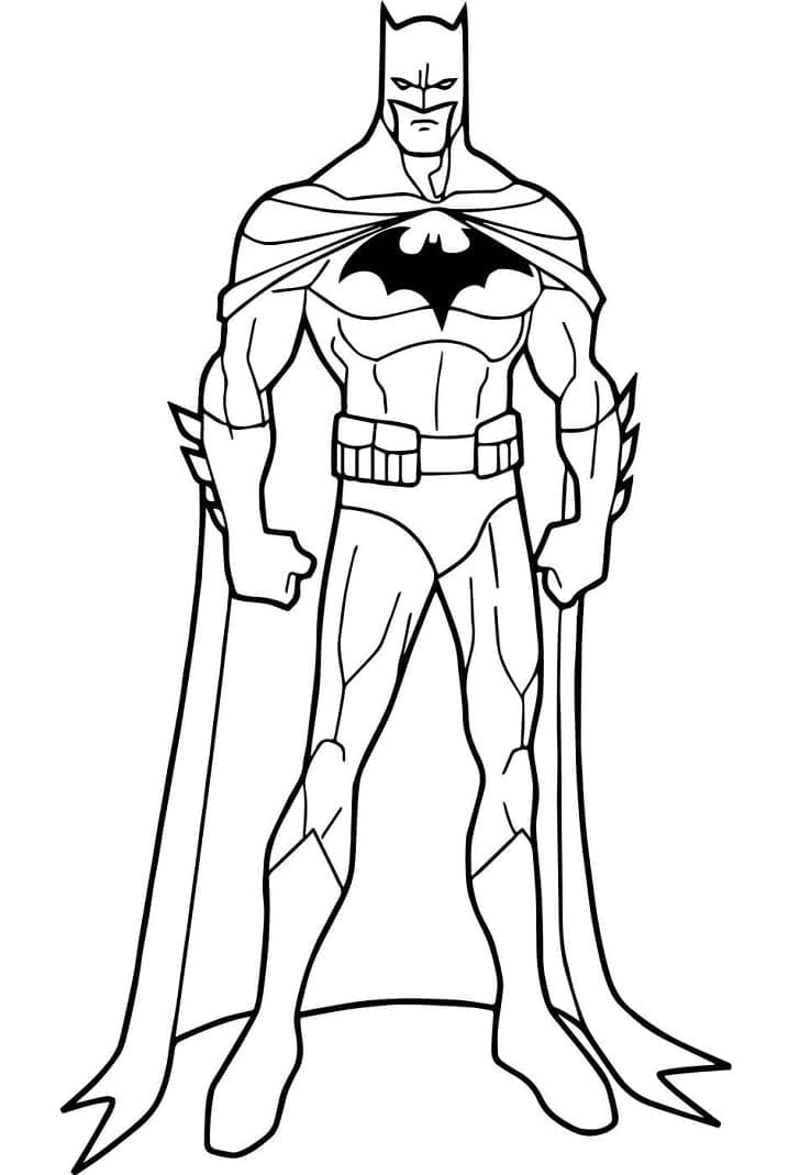 Loistava Batman Värityskuva
