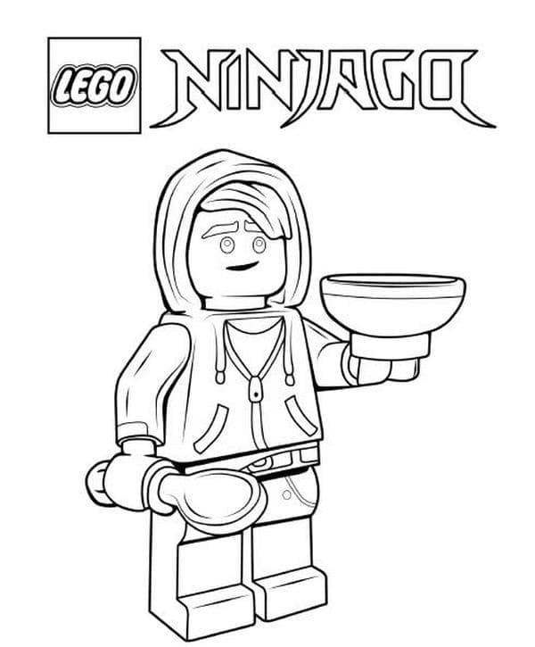 Ninjago tulostettava Värityskuva