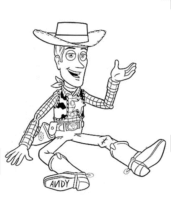 Sheriffi Woody Värityskuva