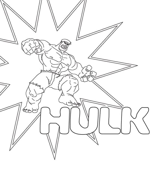 The Hulk Värityskuva