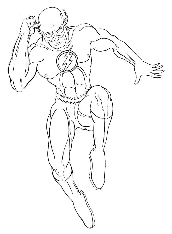 Flash DC:ltä Värityskuva