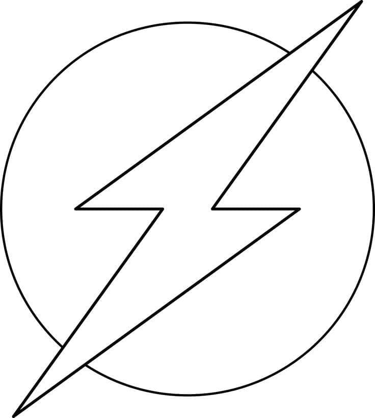 Flash-logo Värityskuva