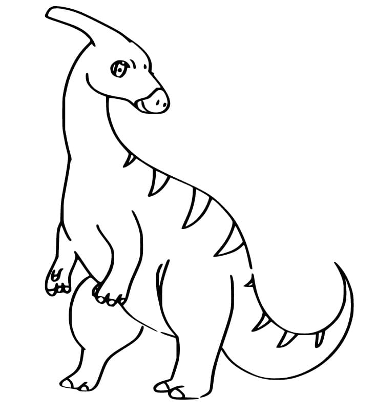 Parasaurolophus Ihana Värityskuva