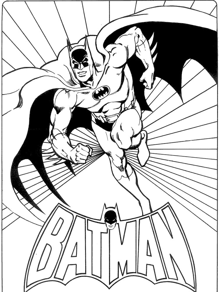 Gothamin Batman Värityskuva