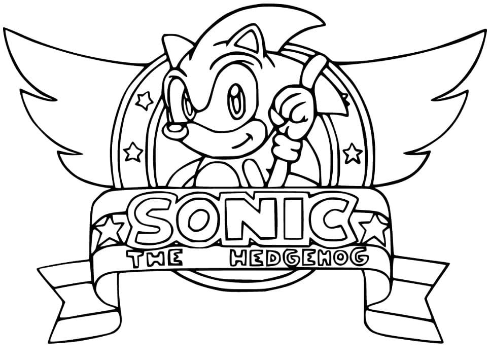 Logo Sonic Värityskuva