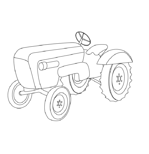 Traktori 16 Värityskuva