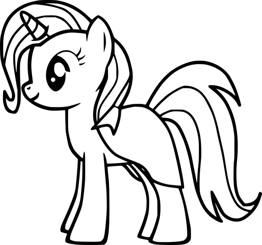 Trixie My Little Ponysta Värityskuva