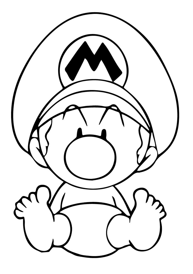 Vauva Mario Värityskuva
