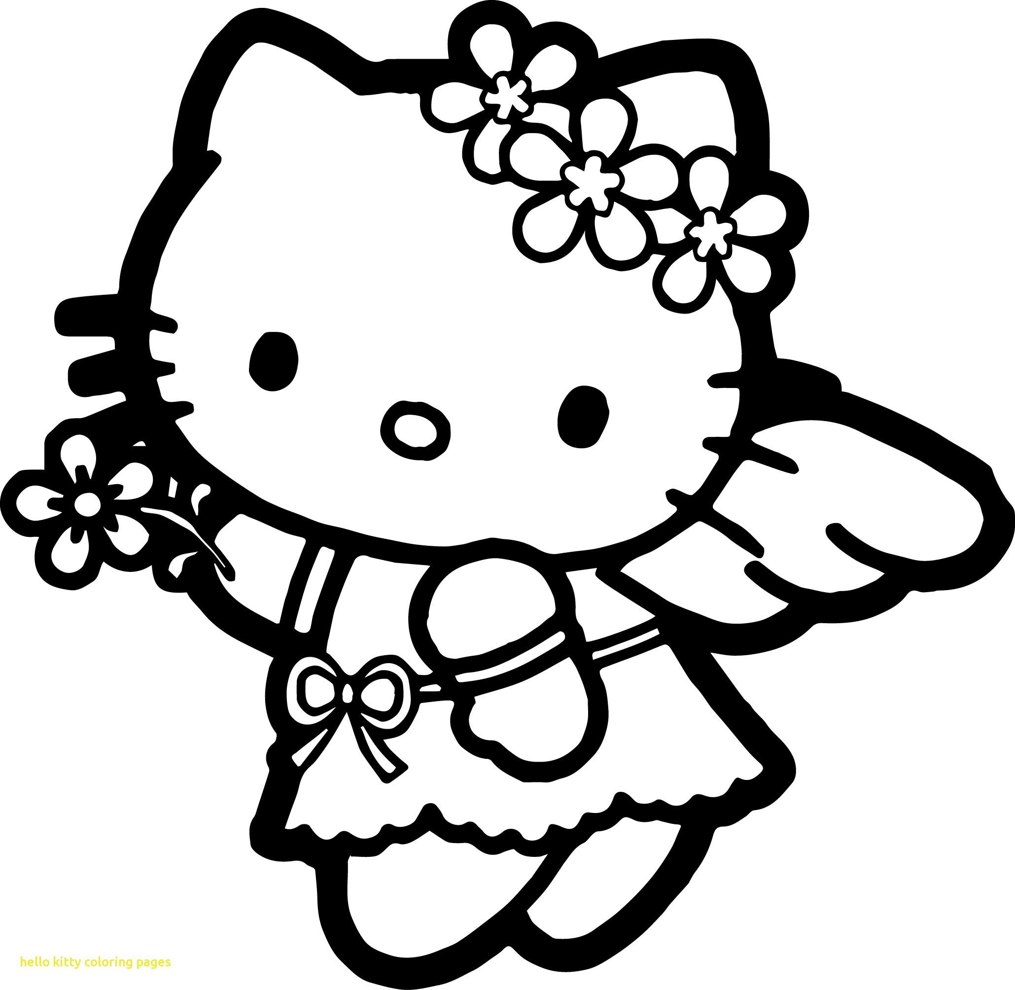 Kitty enkeli Värityskuva