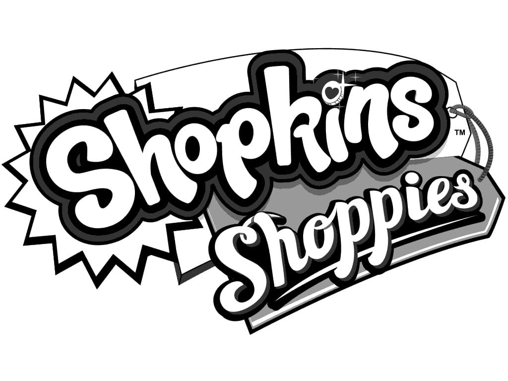 Logo Shopkins Shoppies Värityskuva