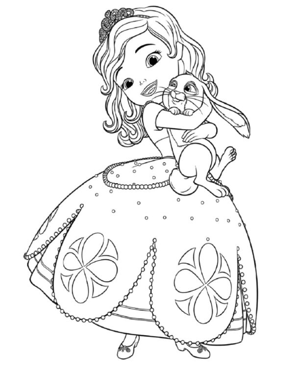 Prinsessa Blackberry halaa pupua Värityskuva
