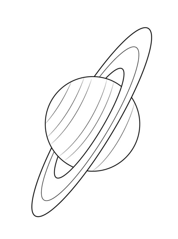 Saturnus Värityskuva