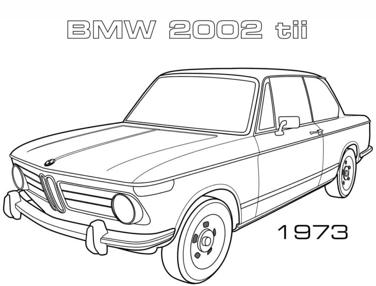 BMW 1973 Värityskuva