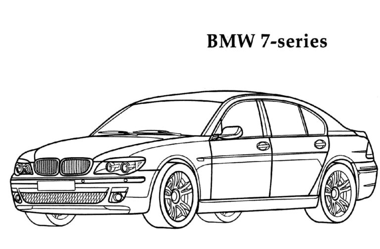 BMW 7-sarja Värityskuva
