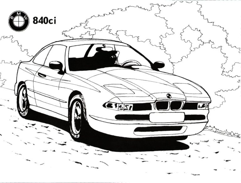 BMW 840ci Värityskuva