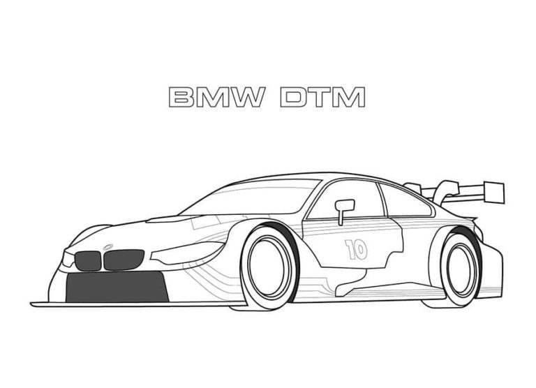 BMW DTM Värityskuva