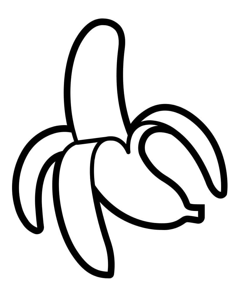 Banaani värjäykseen Värityskuva
