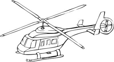 Special helicopter for rescue operations Värityskuva
