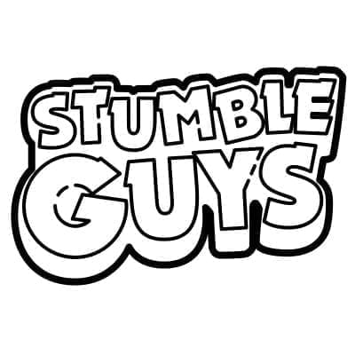 Stumble Guys Logo Värityskuva