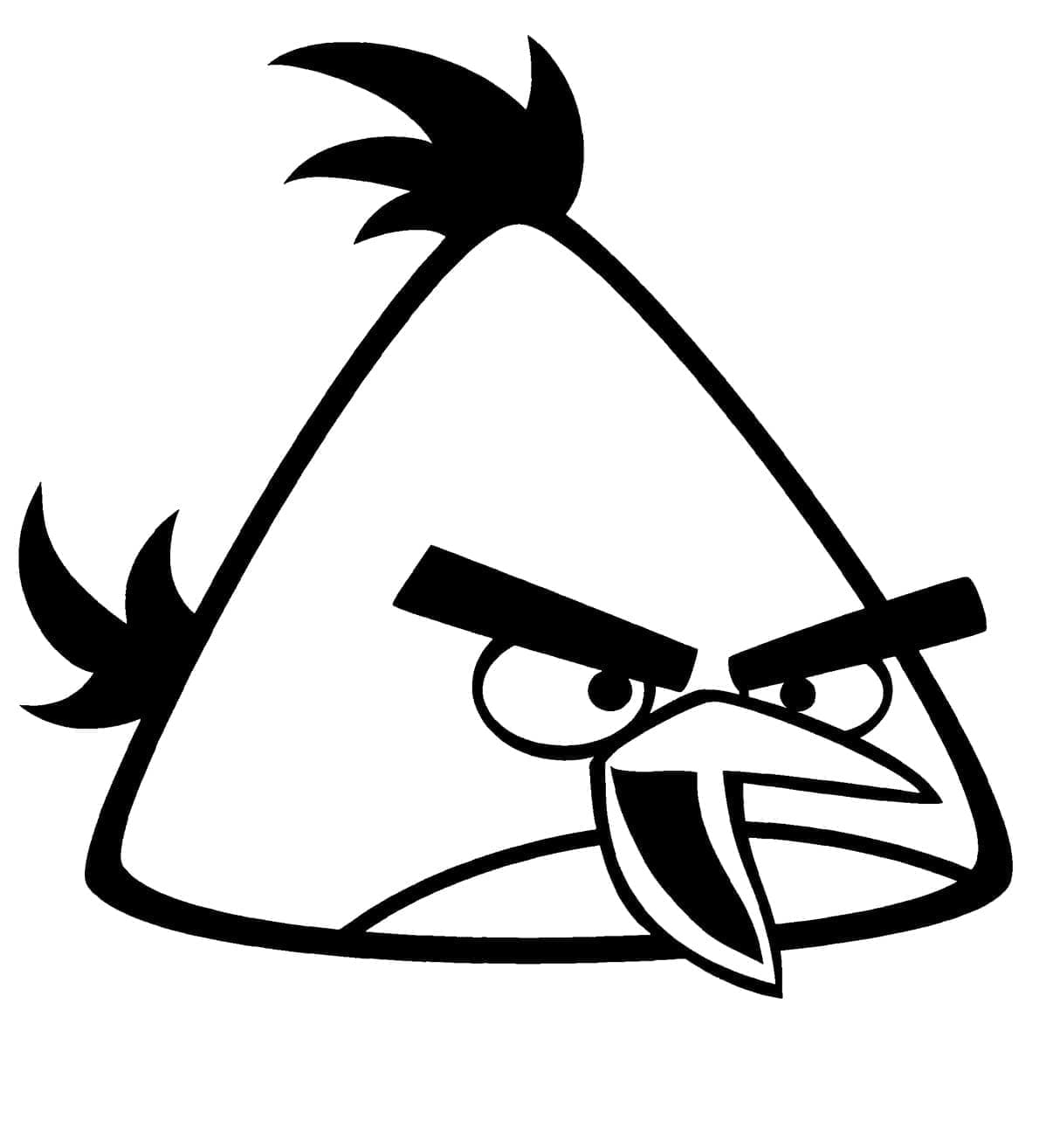 Chuck Angry Birdsissa Värityskuva