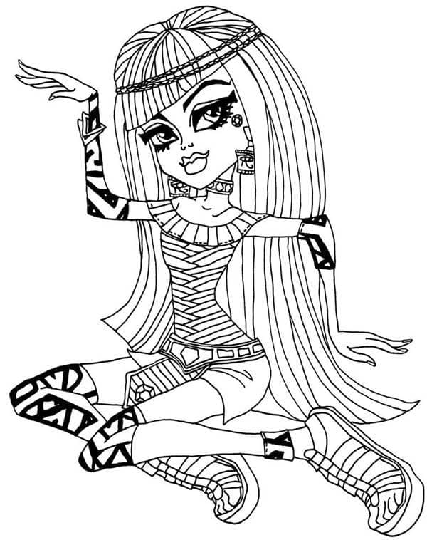 Monster High Cleo de Nile Värityskuva