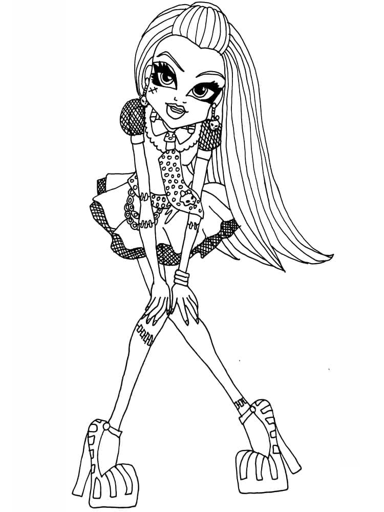 Monster High Frankie Stein Värityskuva