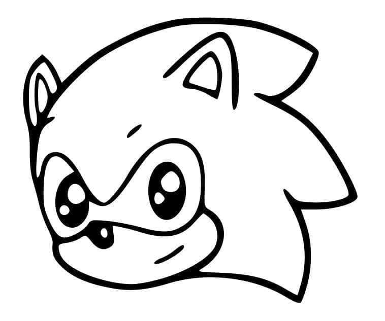 Kawaii Sonic Värityskuva