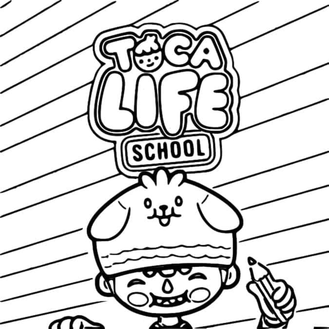 Toca Life School Värityskuva