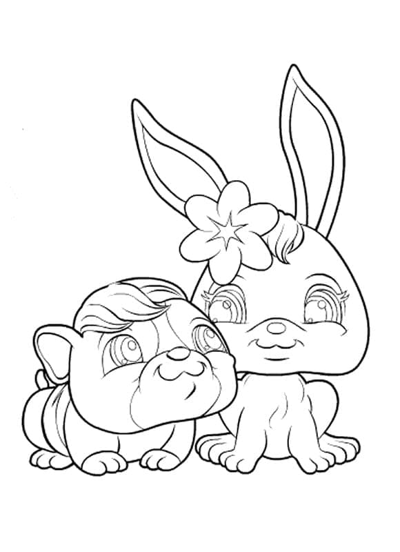 Littlest Pet Shop coloring page