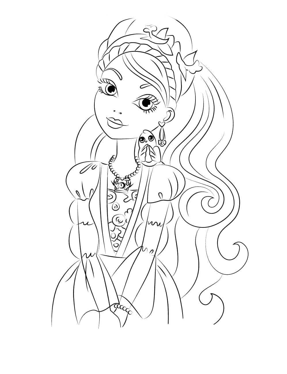 Ashlynn Ella Ever After High Värityskuva