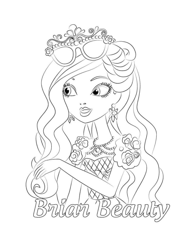 Briar Beauty Ever After High Värityskuva