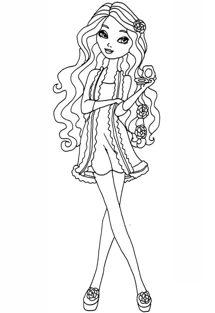 Briar Beauty elokuvassa Ever After High Värityskuva